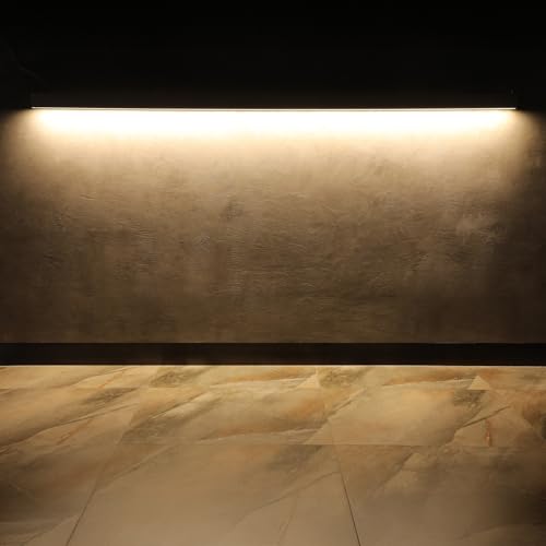 LEONLITE 2-Pack 8FT Linkable LED Linear Light, LED Suspended Light, Silver - color: Silver