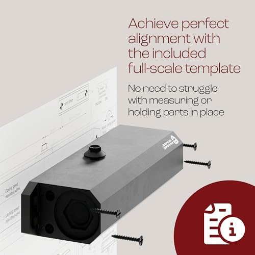 PrimeWare DC-600 Adjustable Automatic Door Closers for Home | Soft Close, No Slam | Residential and Commercial Door Closer | Level 1-6 | for Doors Weighing 30-300 lbs | Hydraulic Door Spring - Black - size: Level 1-6, style: Black