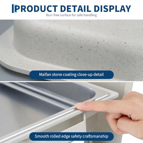 TrailBlaze Commercial Stainless Steel Chafing Dish Buffet Server Set - Full Size Rectangular Food Pan with Lid - Portable Catering Food Warmer for Events - 2pcs - size: 2 Pack