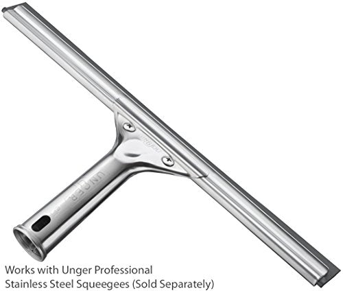 Unger Professional Cut-to-Size Replacement Rubber Squeegee Blade – 18" Professional Quality Squeegee Blade Replacement,Fits Most Window Washing Squeegees for Streak Free Cleaning,(Pack of 10) - size: 18 In (Pack of 10)