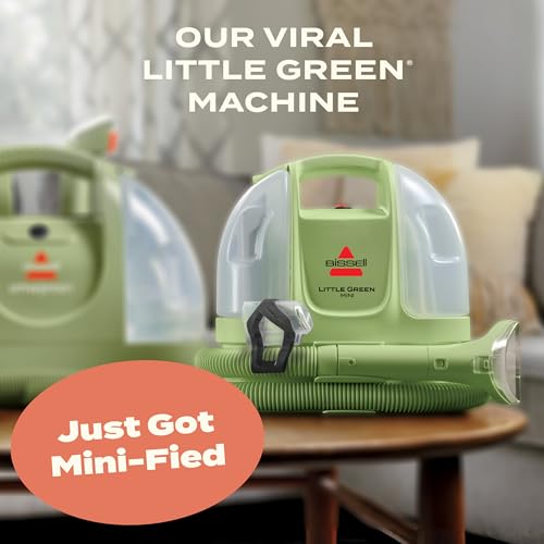 BISSELL Little Green Mini Portable Carpet Cleaner, 4075 - style: Little Green Mini