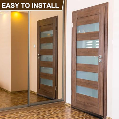 Gisafai 2 Pcs Aluminum Door Sweep, 48 Inches, Brown - color: Brown, size: 48 Inch