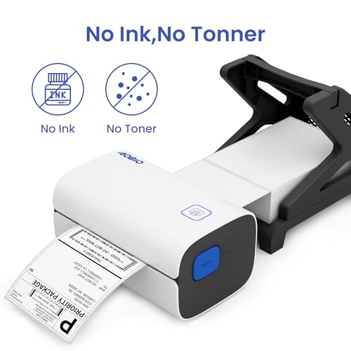 4X6 Direct Shipping Labels - Commercial Grade Thermal Printer Labels - Compatible with 4x6 Direct Thermal Printers