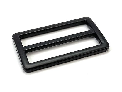 10 Pcs Metal Tri Glide Slides for Straps - color: Matte Black, size: 2''