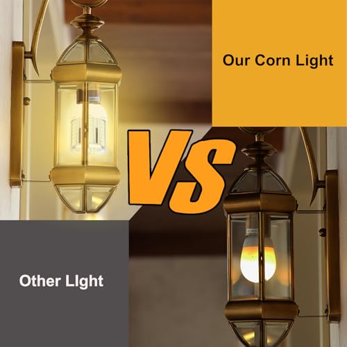 30W LED Corn Light Bulb 3000 Lumen Led Corn Bulb 3000K Warm White E26/E27 Base LED Light Bulb for Home Garage Lighting Garage Backyard Office Household