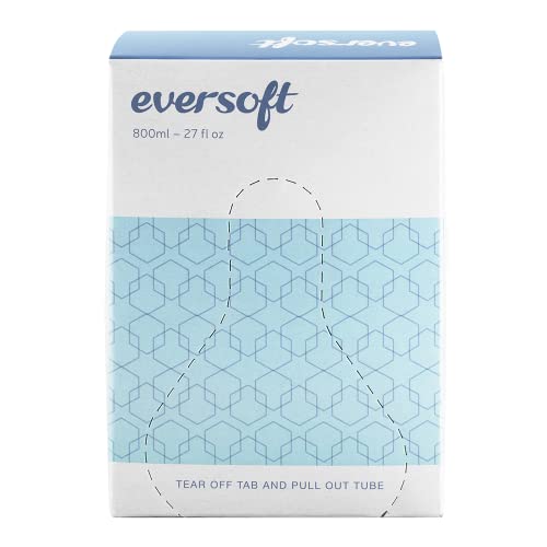 EZBRND Eversoft General Purpose Lotion Hand Soap Refill, Bag-in-Box, 800ml (27 oz) x 12 pk, ESO-005T (9106-12) - style: Refill