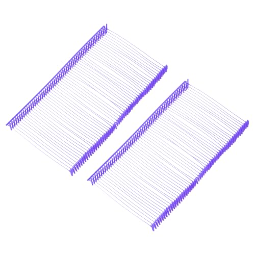 MECCANIXITY Standard Tagging Fasteners,Plastic Regular,Standard Label Gun Price Tagging Barbs for Garment Price Tag Label Tagging Barbs 50mm/2 Inch,Pack of 1500 Purple - color: Purple, size: 50mm/2 Inch
