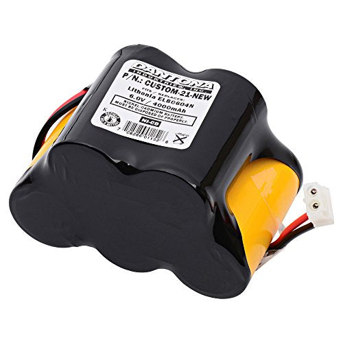 Replacement Emergency Light Battery For Lithonia ELB0604N1 and more