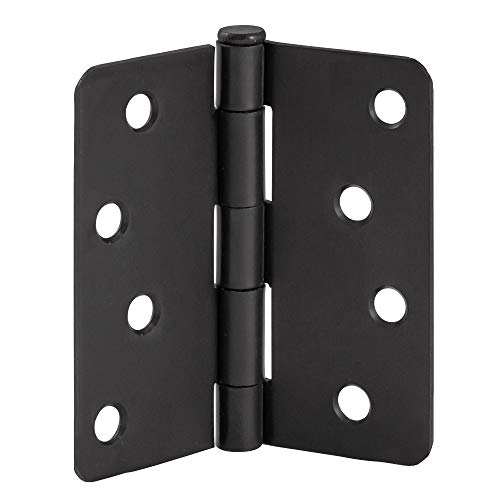 Design House Interior Door Hinge, 4", Matte Black - color: Matte Black