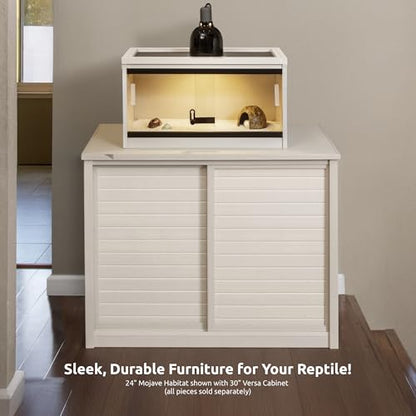 New Age Pet® ECOFLEX® 24" Small Reptile Enclosure, Maple - color: Tan, size: Small