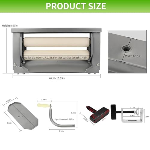 Upgraded Heavy Duty Clothes Wringer, Laundry Wringer for Chamois Cloth, Sponge, Dual Knob Design for Easier Operation - Gary
