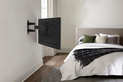 SANUS Premium Full Motion TV WALL Mount for 32-55 TVS - Black