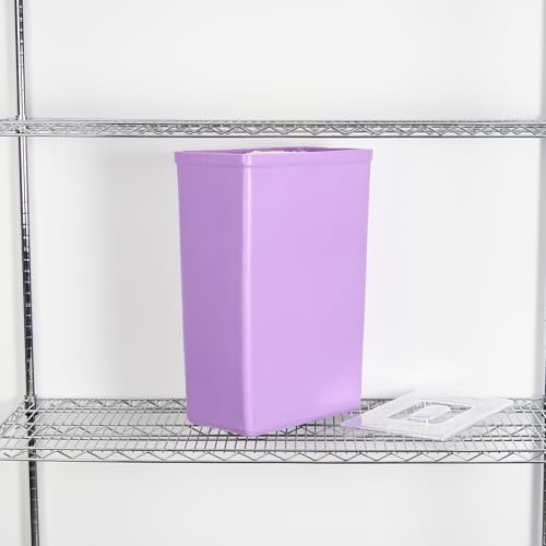 Restaurantware 10 gal Purple Plastic Cup Ingredient Bin - color: Purple