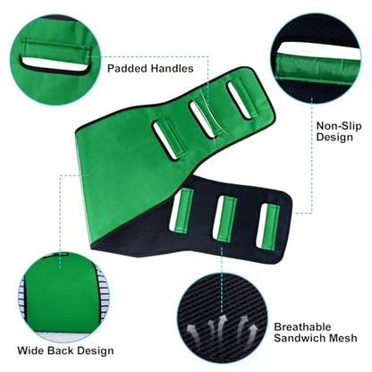 Transfer Belt Transfer Sling Padded Gait Belts with Seniors Patient Lift - color: Green 2
