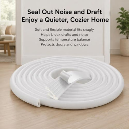 Door Seal Strip Pack - Door Seal Strip - Foam Rubber Strip - Fire Seal