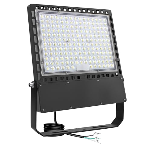STASUN Flying Series Ultra 400W 60000LM LED Flood Light Outdoor, 100-277V 5000K White, IP67 Waterproof Stadium Lights for Arena, Parking Lot, Courts, Commercial, ETL Certification - size: 400W