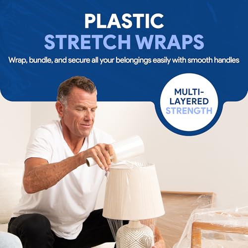 International Plastics Co. 5" Plastic Stretch Film Wrap with Handles - size: 2 Pack, style: 5" Products