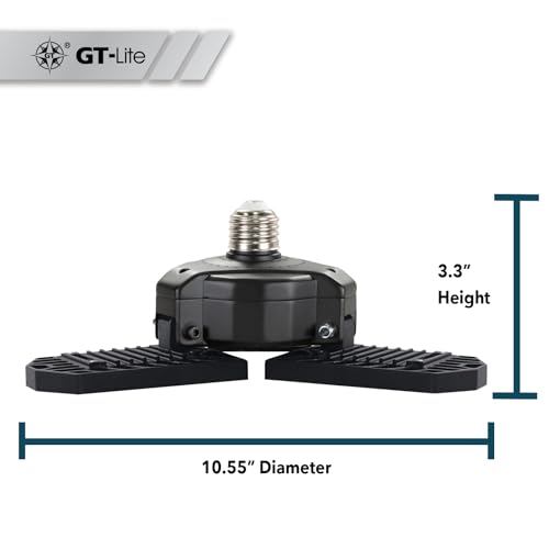 GT-Lite LED Garage Bulb, 60W (300W Equivalent), 6,000 Lumen - color: 6,000 Lumen