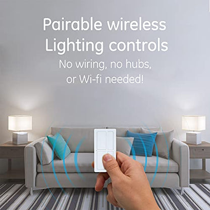 MySelectSmart Remote Control Outlet, Dimmable, 1 Outlet, Full Kit, White
