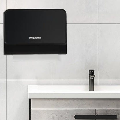 Multifold Paper Towel Dispenser Wall Mount, Black - color: 5855-black