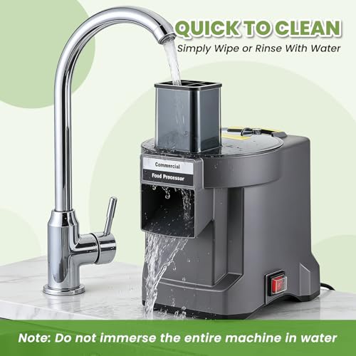 5 in 1 Commercial Food Processor, Electric Vegetable Chopper