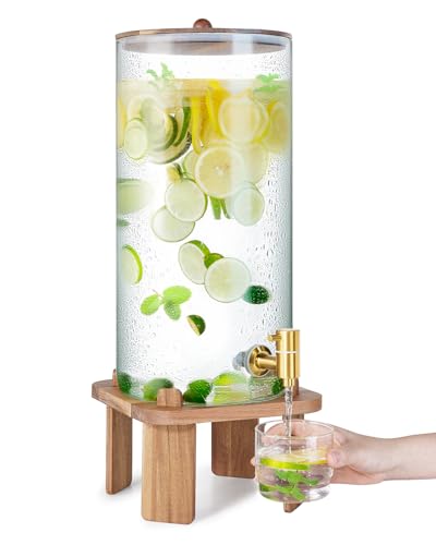 3 Gallon Large Drink Dispenser for Parties,Beverage Dispenser with Stand