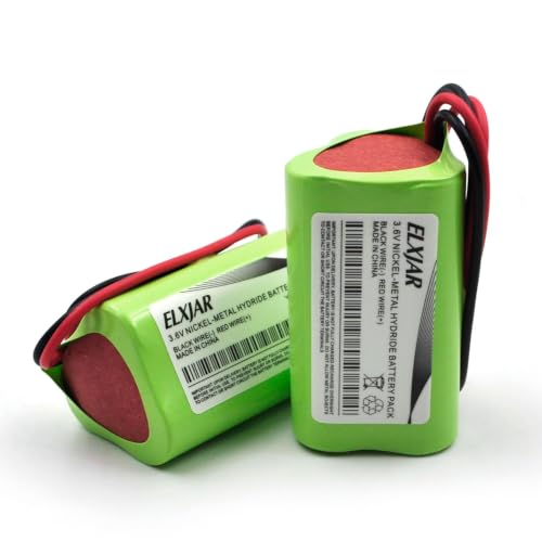 (2-Pack) 3.6V 2000mAh Ni-MH Battery for Craftsman 73904, OSA-343