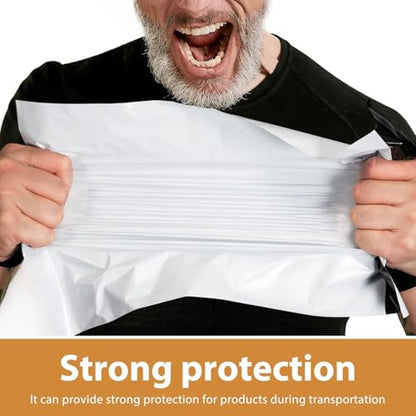 Metronic Poly Mailers 19x24 1000PC Shipping Bags for Clothes Small Business - color: White, size: 19x24 1000PC
