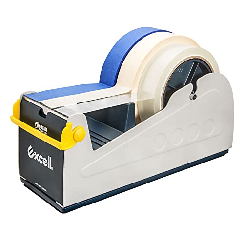 Excell ET-337 Heavy Duty Steel Desk Tape Dispenser 3" Wide 3" Core