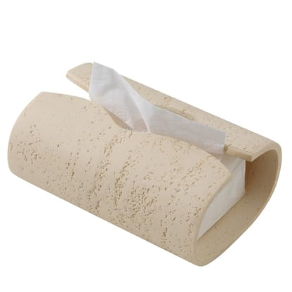 Tissue Box Cover Rectangle, Facial Tissue Holder Covers, Yellow - color: Yellow