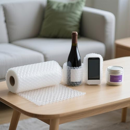 Bubble Cushioning Wrap -12 Inch x 15Feet Bubble Packing Wrap - size: 1Roll-12*15 inch