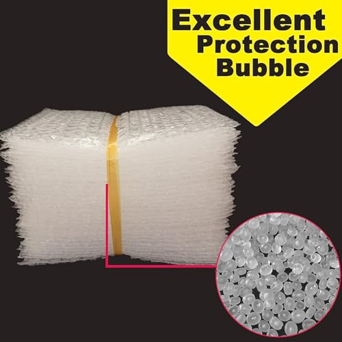 100Pcs 8”x12” Bubble Pouches Wrap Bags Sleeves for Packaging Shipping - size: 8"x 12"-100PCS