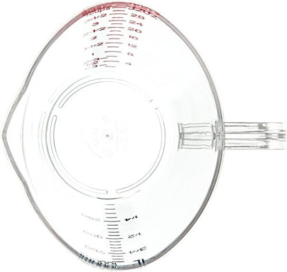 Carlisle FoodService Products 4314307 Commercial Plastic Measuring Cup, 1 Quart, Clear - size: 1 Quart, style: Modern