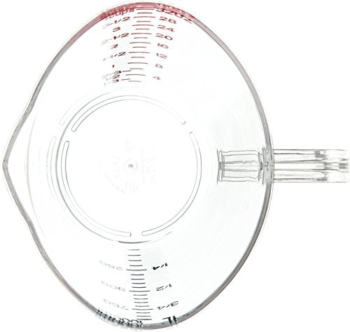 Carlisle FoodService Products 4314307 Commercial Plastic Measuring Cup, 1 Quart, Clear - size: 1 Quart, style: Modern