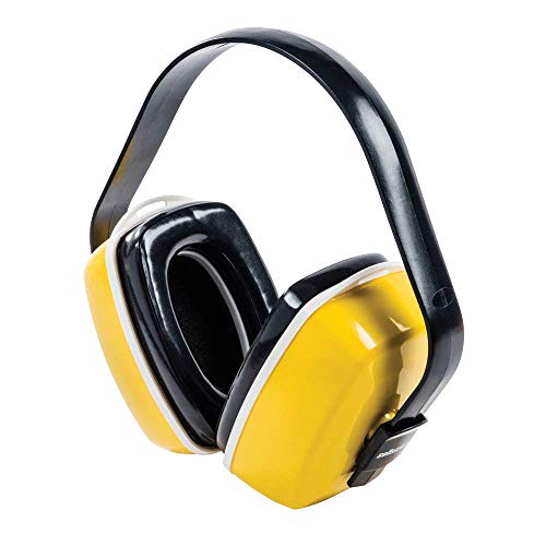 Sellstrom Noise Cancelling Adjustable Safety Ear Muffs, ANSI S3.19 Approved, 26dB NRR, Yellow, S23400