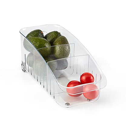 YouCopia RollOut Fridge Drawer 8”, Adjustable Bin Refrigerator Organizer