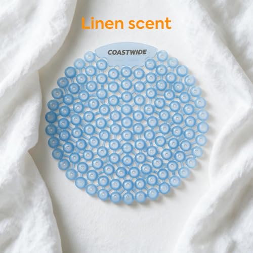 Coastwide Professional Urinal Screen, Linen Scent, 10/Box - style: Linen