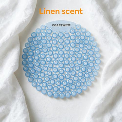 Coastwide Professional Urinal Screen, Linen Scent, 10/Box - style: Linen