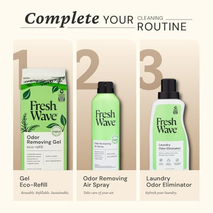Fresh Wave Original Odor Eliminator Gel 15 oz - Air Freshener for Home - size: 15 Fl Oz (Pack of 1)