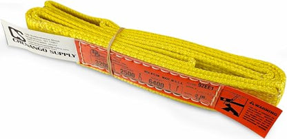 DD Sling 2 Inch x 4 Foot Nylon Lifting Sling - size: 2"x4'