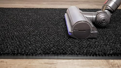 Notrax-136S0034 Carpeted Entrance Mat, Charcoal, 3ft.x4ft. - color: Charcoal, size: 4" x 3" (Rectangular)