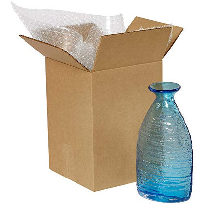 BOX USA Bubble Cushioning Wrap, 12x125', 1/2" Bubble, 4-Rolls