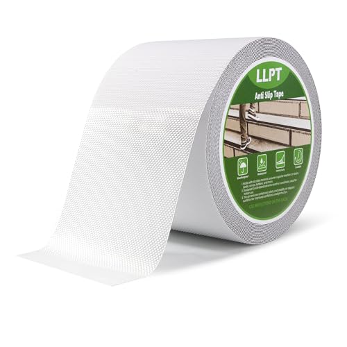 LLPT Grip Tape 4" x 36 Ft Clear Heavy Duty Anti Slip Tape - size: 4" x 36 Ft