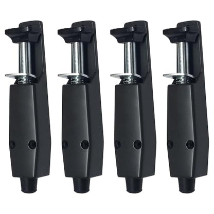 Pacific Doorware Step Down Door Stopper Heavy Duty, Bronze, 4 Pack - size: 4 Pack, style: Duronotic Bronze