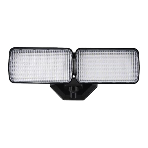Sylvania 14W Dusk to Dawn Security LED Light, Hardwired, 1500 LMS, Wet Rated, 5000K, Daylight - 1 Pack (66475) - color: Black, style: 14W Dusk to Dawn