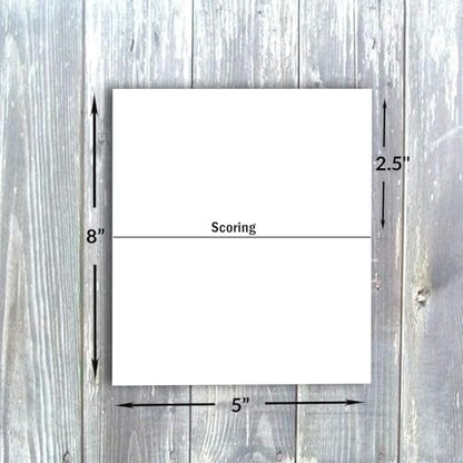 Hamilco White Tent Place Cards 2.5x8-80lb Cover Heavyweight Pre-Scored Folded Name Cards for Meetings, Events, Banquets, Weddings & Conferences (200 Pack) - size: Size 2 1/2" x 8" - White (Pack of 2)
