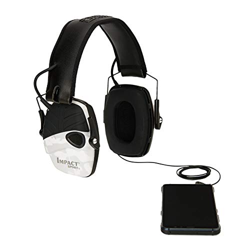 Howard Leight by Honeywell Impact Sport Sound Amplification Electronic Shooting Earmuff, MultiCam Alpine (R-02528) - color: Multicam Apine, size: Medium