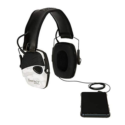 Howard Leight by Honeywell Impact Sport Sound Amplification Electronic Shooting Earmuff, MultiCam Alpine (R-02528) - color: Multicam Apine, size: Medium
