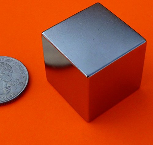 Neodymium Magnet Cube 1" (25 mm) – High-Strength Rare Earth Block for Engineering, Fabrication, Testing & Industrial Holding Tasks