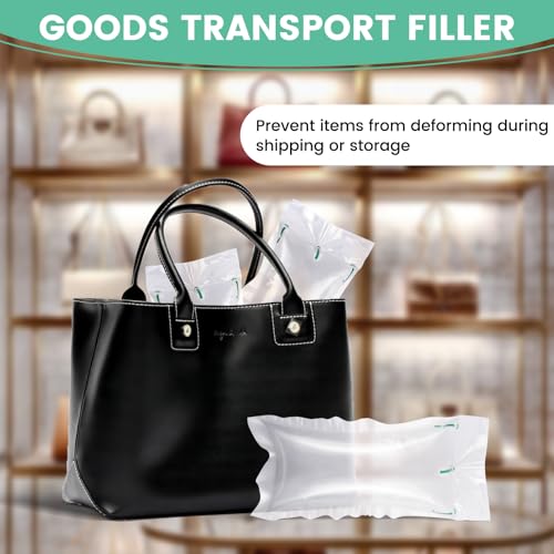 Air Pillows for Shipping Inflatable Air Bags for Packing with pump, 300 Count Packaging Filler Shipping Supplies Alternative to Packing Peanuts, Purse Stuffers for Shape 4.72" x 9.84"